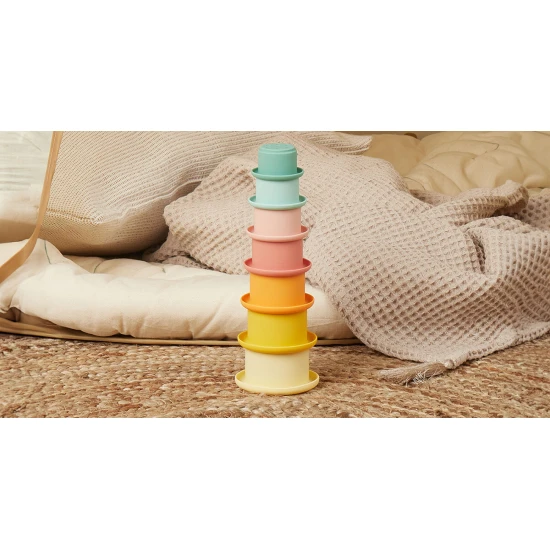 Bieco Silikon-Stapelbecher Tropical Vibes BIECO_20000005