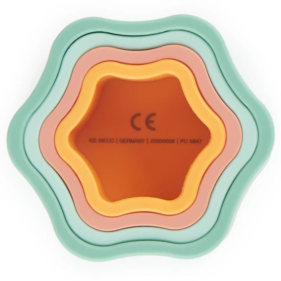Bieco Silikon-Stapelblume Tropical Vibe BIECO_20000006