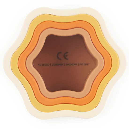 Bieco Silikon-Stapelblume Chocolate Bliss BIECO_20000007