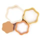 Bieco Silikon-Stapelblume Chocolate Bliss BIECO_20000007