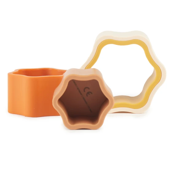 Bieco Silikon-Stapelblume Chocolate Bliss BIECO_20000007
