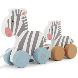 Nachziehspielzeug Zebras