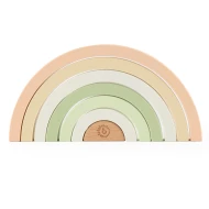 Klappbarer Holz-Regenbogen Hase Fine