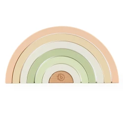 Klappbarer Holz-Regenbogen Hase Fine