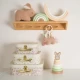 Bieco Klappbarer Holz-Regenbogen Hase Fine BIECO_24330051