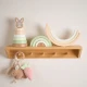 Bieco Klappbarer Holz-Regenbogen Hase Fine BIECO_24330051