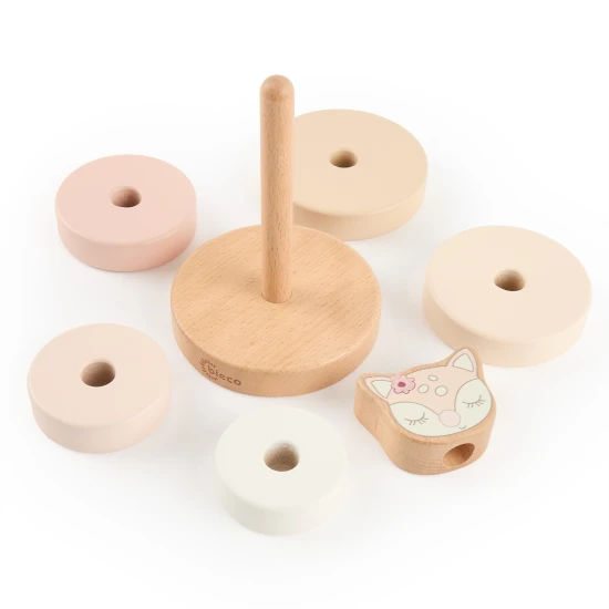 Bieco Holz-Stapelturm Rehkitz Ella BIECO_24330070