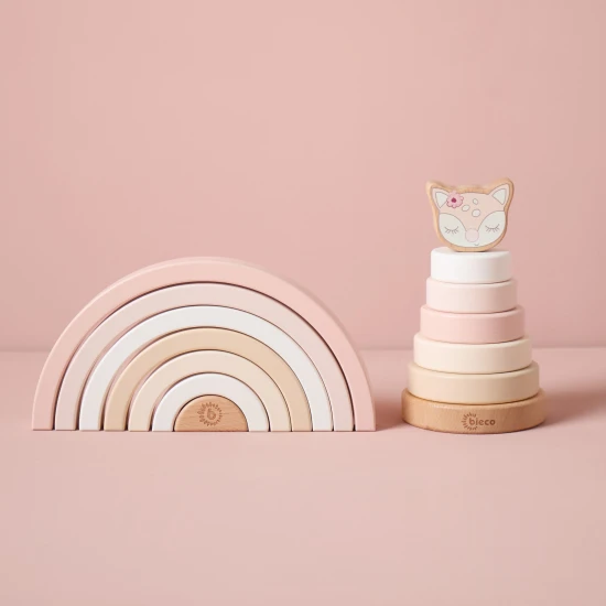 Bieco Klappbarer Holz-Regenbogen Rehkitz Ella BIECO_24330071
