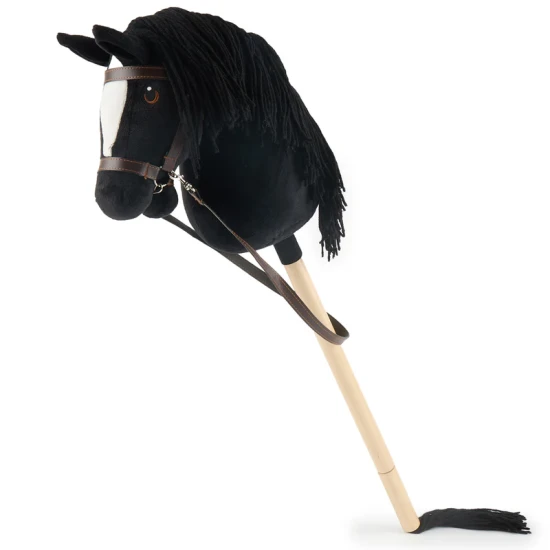 Bieco Hobby Horse am Stab Pony Schwarz, Gr. S BIECO_74000226