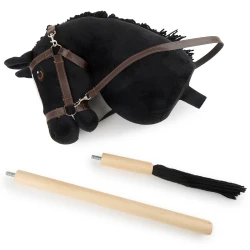 Hobby Horse am Stab Pony Schwarz, Gr. S
