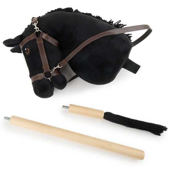 Bieco Hobby Horse am Stab Pony Schwarz, Gr. S BIECO_74000226