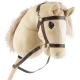 Bieco Hobby Horse am Stab Pony Beige, Gr. S BIECO_74000227