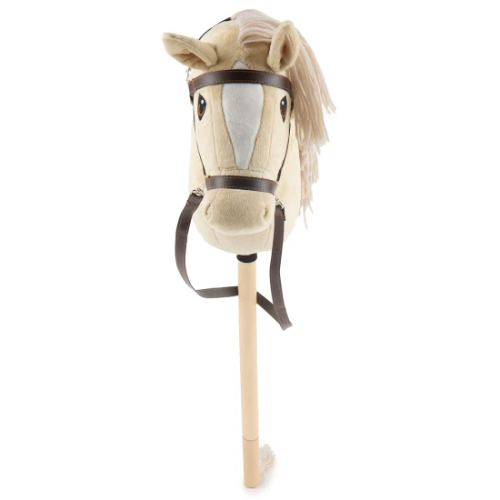 Bieco Hobby Horse am Stab Pony Beige, Gr. S BIECO_74000227