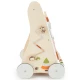 Holz-Lauflernwagen mit Aktivitäten Waldtiere Bieco Holz-Lauflernwagen mit Aktivitäten Waldtiere BIECO_74029099