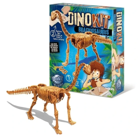 DinoKIT Brachiosaurus-Ausgrabung und Skelett: Kinder-Ausgrabungsspielzeug für junge Paläontologen.