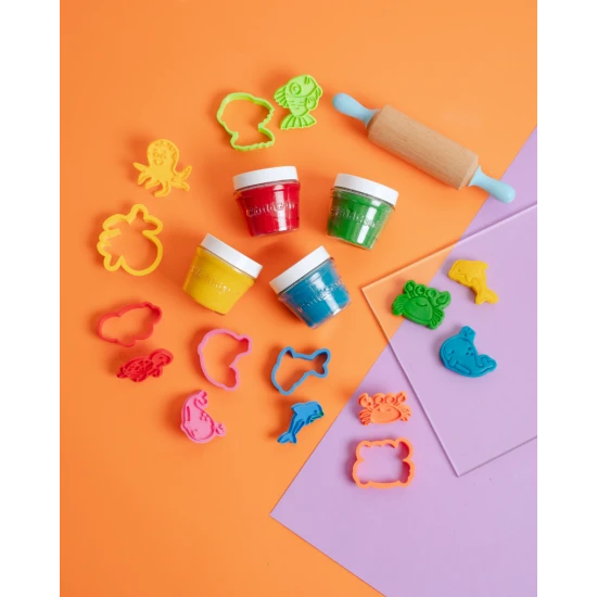 Kreatives Modellier-Set Meer – natürliche Knete für kleine Kreative