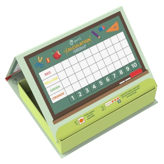 ChildGen Modellierset Alphabet – natürliches Plastilin mit Formen und Spielmatte.