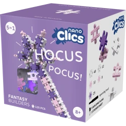 Ökologisches Set Nano Clics Fantasy 125-tlg