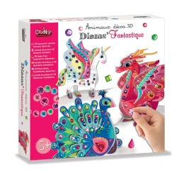 3D-Tiere Diamantmosaik Fantasy 5+
