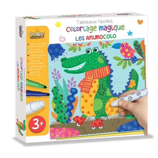 Erstellen mit magischen Markern Tiere 3+