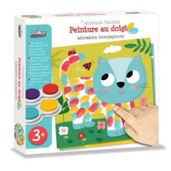 Fingermalerei Haustiere 3+