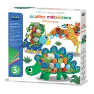 Gebäude mit Schuppen-Dinosauriern 3+