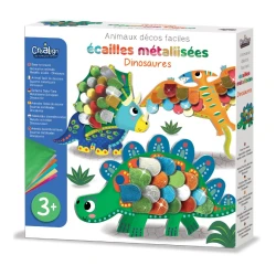 Gebäude mit Schuppen-Dinosauriern 3+