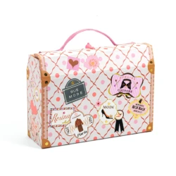 Schreibset im Etui rosa