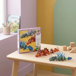 Dinosaurier einfädeln