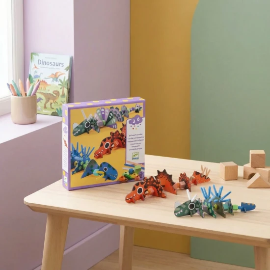 Dinosaurier einfädeln