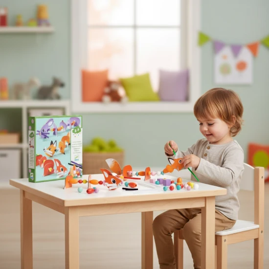 Perlenarbeiten mit niedlichen Tieren