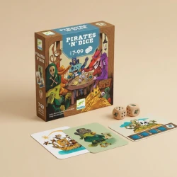 Piraten-Würfel- und Wettspiel
