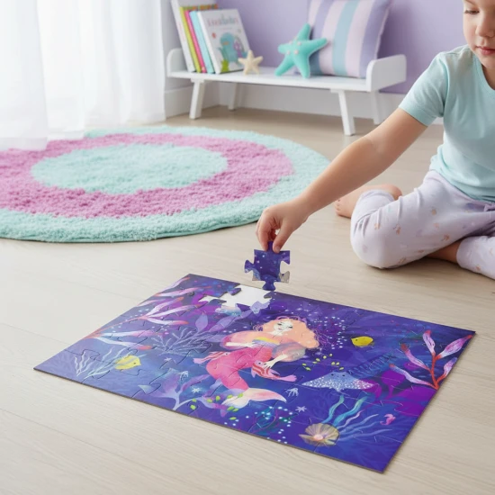 Puzzle Meerjungfrau Ella, 36 Teile