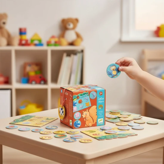 Lotto-Spiel Tiere Djeco