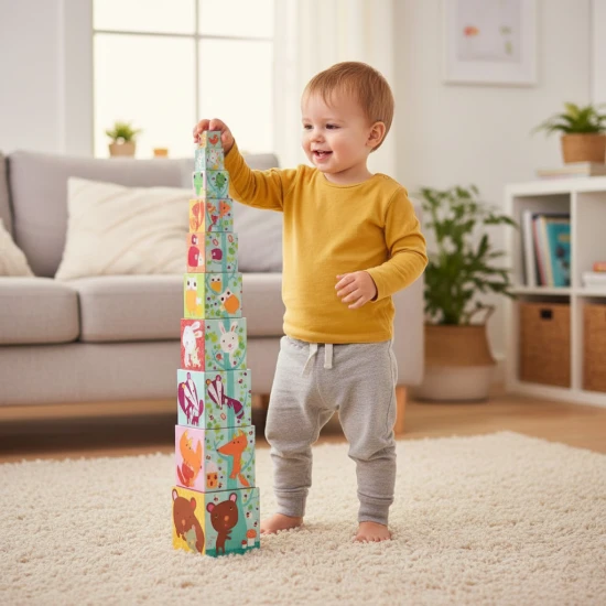 Pyramidenwürfel Waldtiere