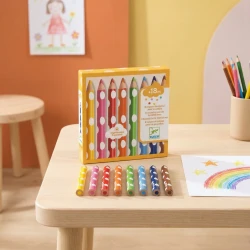 Wachsmalstifte für die Kleinen, 12 Stück