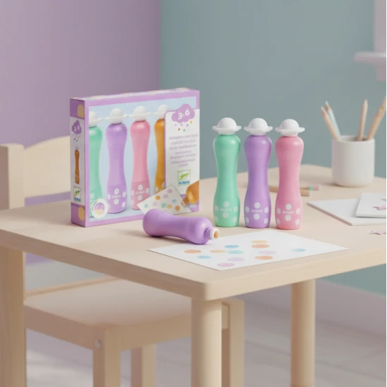 Perlglanzfarben in ergonomischer Form: Für Kinder und kreative Köpfe