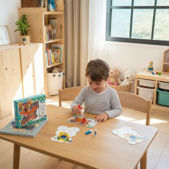 Magische Wasserfarben-Tiere