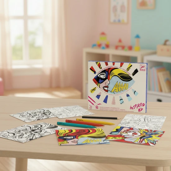 Roy Lichtenstein Mal-Kreativset