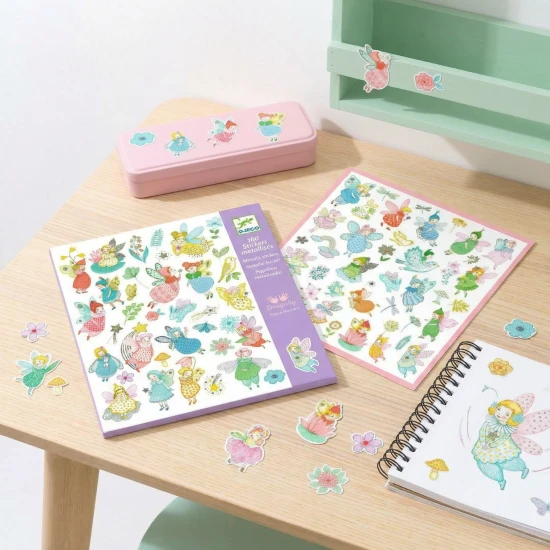 Glitzerfeen-Aufkleber, 160 Stück