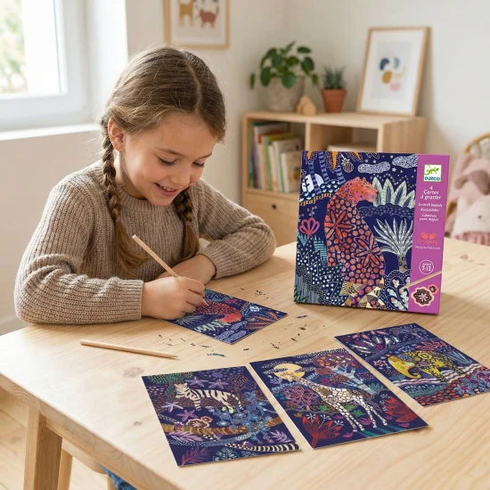 Rubbelbilder Wildes Afrika