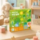 Das Klanggedächtnisspiel ist ein tolles Spiel, um das Gedächtnis unserer Kleinen zu trainieren. Versucht euch zu merken, welcher Ton zu welchem ​​Knopf gehört und wo die Tierkarten platziert sind.