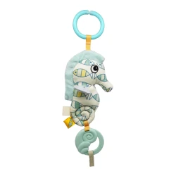 Hängendes Sensorikspielzeug mit Beißring Seepferdchen