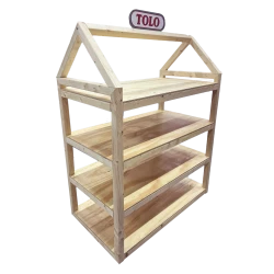 Spielzeughaus Display Tolo & Dolce – Bunter Aufbewahrungsort für Kinderzimmer