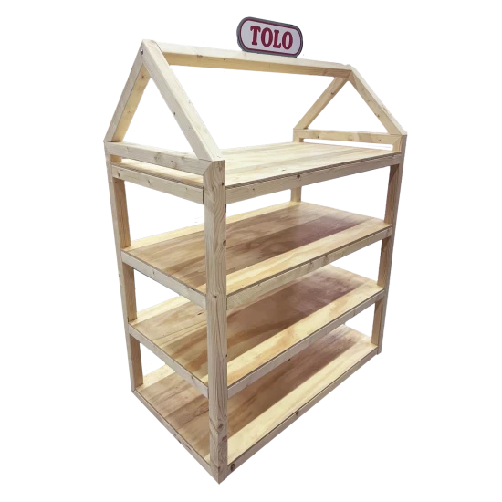 Spielzeughaus Display Tolo & Dolce – Bunter Aufbewahrungsort für Kinderzimmer