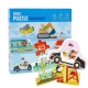 Erstes Puzzle „Transport 6-in-1“ – Kinderpuzzles mit Tieren und Fahrzeugen