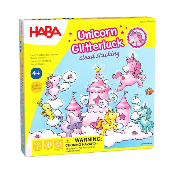 Spiel Einhorn in den Wolken