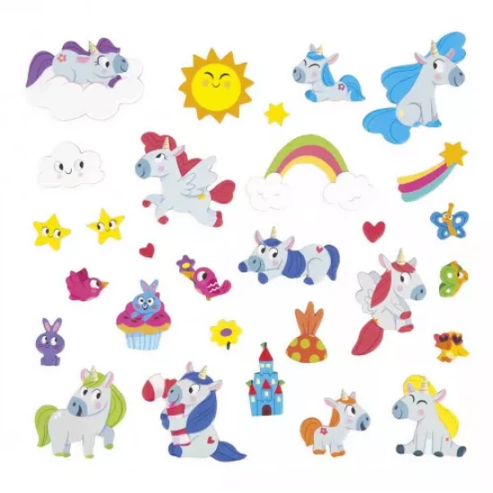 Magnetische Geschichten für Kinder mit Einhörnern von Janod.