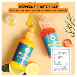 Marmorierset 6 farben