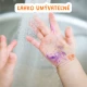 Jarmelo Fingerfarben – 6er-Set mit ungiftigen Farben, ideal für Kinder ab 2 Jahren